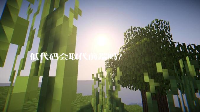 低代码会取代前端吗？