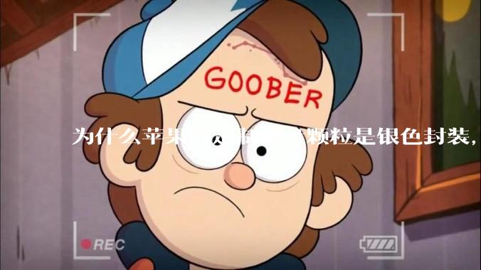 为什么苹果的定制硬盘颗粒是银色封装，而无论是nvme ssd，笔记本板载还是手机硬盘都是黑色封装?